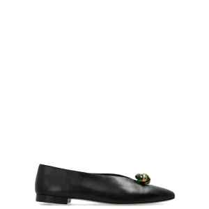 JIMMY CHOO Flat shoes BLACK
