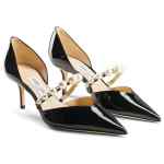 JIMMY CHOO With Heel BLACK