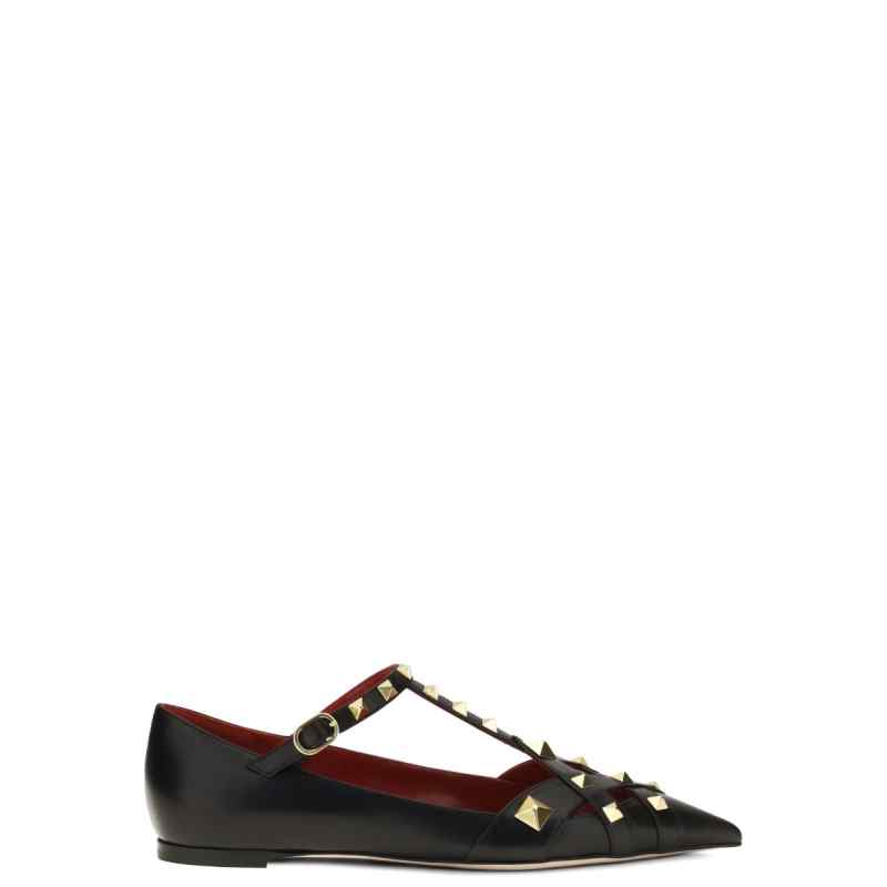 190200979-fw26-valentinogaravanipre-ws0pq9jyw0no Valentino Garavani Flat shoes BLACK