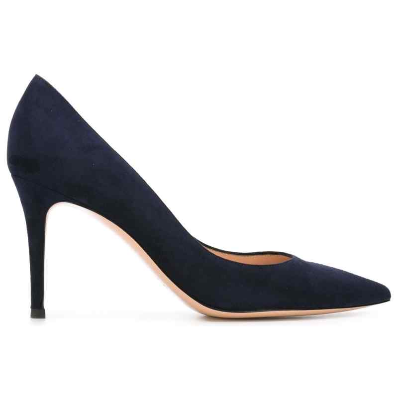 Gianvito Rossi With Heel NAVY