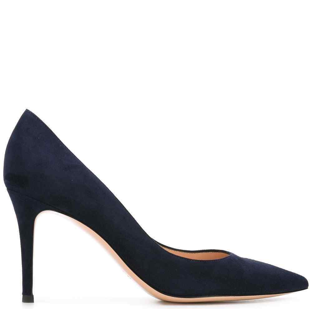 Gianvito Rossi With Heel NAVY
