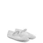 JIMMY CHOO Flat shoes SILVER
