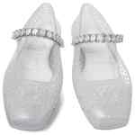JIMMY CHOO Flat shoes SILVER