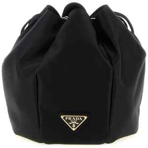 Prada Satin Mini Bucket Bag