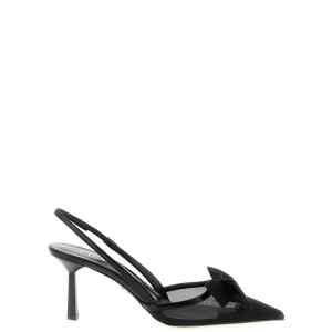 Prada Mesh Slingback With Bow