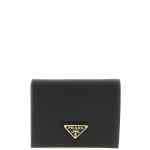 Prada Logo Leather Wallet