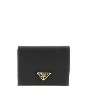 Prada Logo Leather Wallet