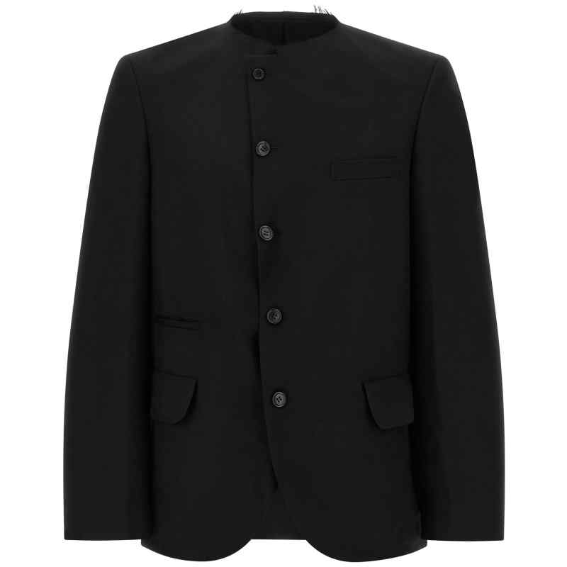 1RJ0040521_01_M_2026-09-02T08-39-52.684Z Comme Des Garcons Black Raw Cut Hem Blazer