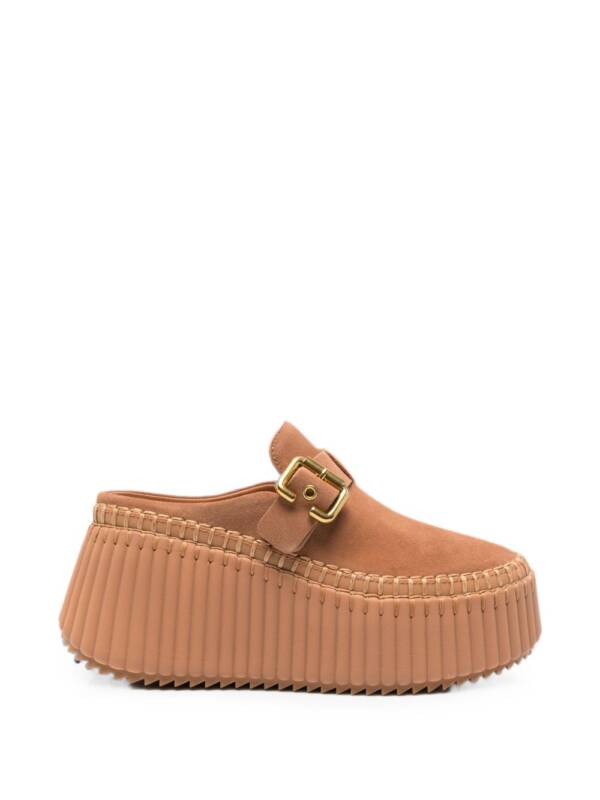 200000958-fw26-chloepre-ch26a13cms207 Chloé Chloè Sandals BROWN