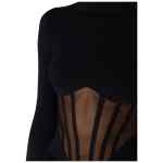 Elisabetta Franchi Top BLACK