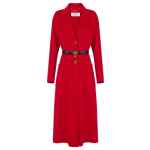 Elisabetta Franchi Coats RED