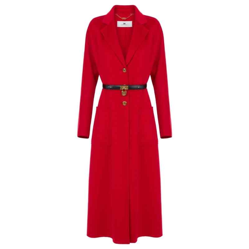 200024761-fw26-elisabettafranchimain-cp03d67e2cg5 Elisabetta Franchi Coats RED
