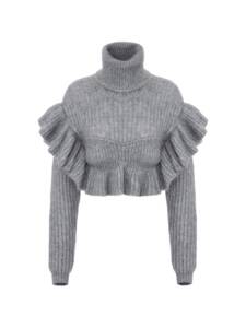 Elisabetta Franchi Sweaters GREY