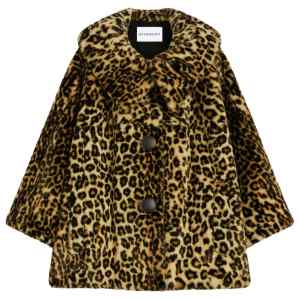 Givenchy Coats LEOPARD PRINT