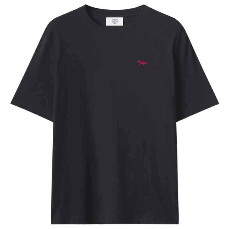 200025682-fw26-maisonkitsune-mrmjt00kj7026p199 Maison Kitsuné MAISON KITSUNE' T-shirts and Polos BLACK