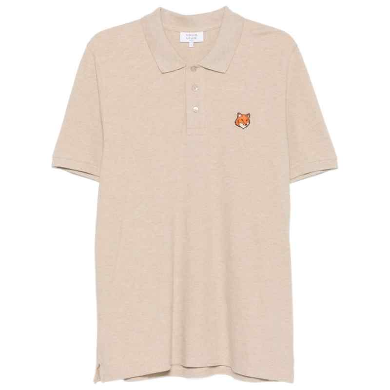 200025722-fw26-maisonkitsune-pm00209kp00020604 Maison Kitsuné MAISON KITSUNE' T-shirts and Polos BEIGE