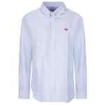 Maison Kitsuné MAISON KITSUNE' Shirts LIGHT BLUE