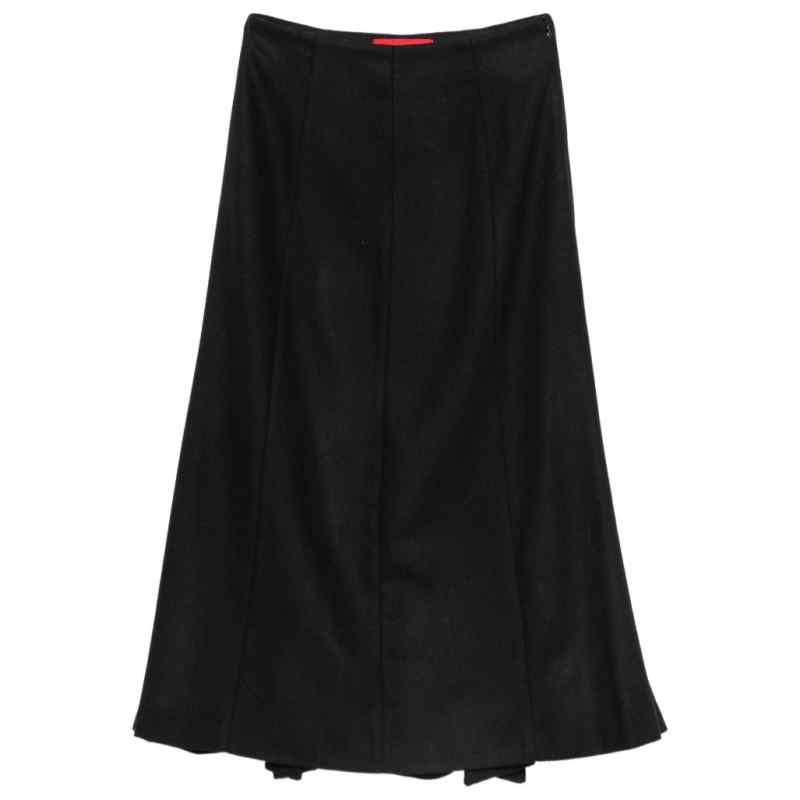 200027620-fw26-thelatestmain-tlw09009w0234abtpt0002 THE LATEST Skirts BLACK