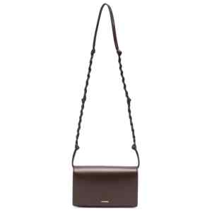 Jil Sander Braided Leather Shoulder Bag