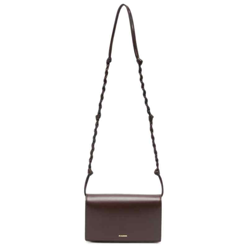 200028283-fw26-jilsanderpre-j10vl0023p4841205 Jil Sander Braided Leather Shoulder Bag