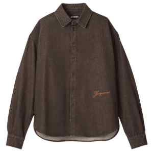 JACQUEMUS Shirts BROWN