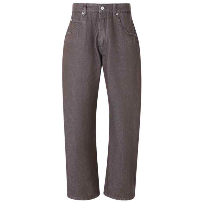 JACQUEMUS Jeans BROWN