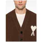 AMI PARIS Sweaters BROWN