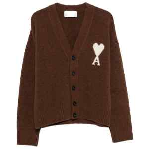 AMI PARIS Sweaters BROWN