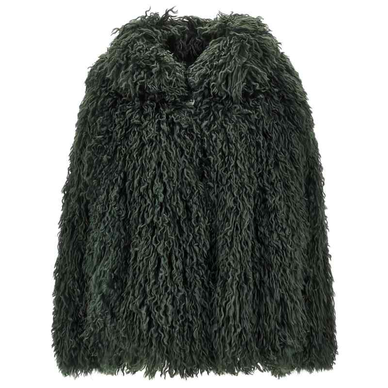 Emporio Armani Coats GREEN
