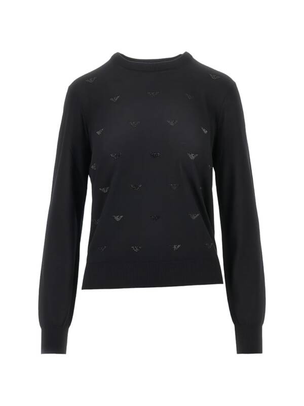 Emporio Armani Sweaters BLACK