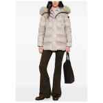 Peuterey Fur-Trim Hooded Quilted Jacket