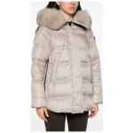 Peuterey Fur-Trim Hooded Quilted Jacket