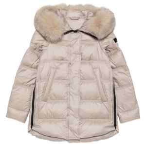 Peuterey Fur-Trim Hooded Quilted Jacket