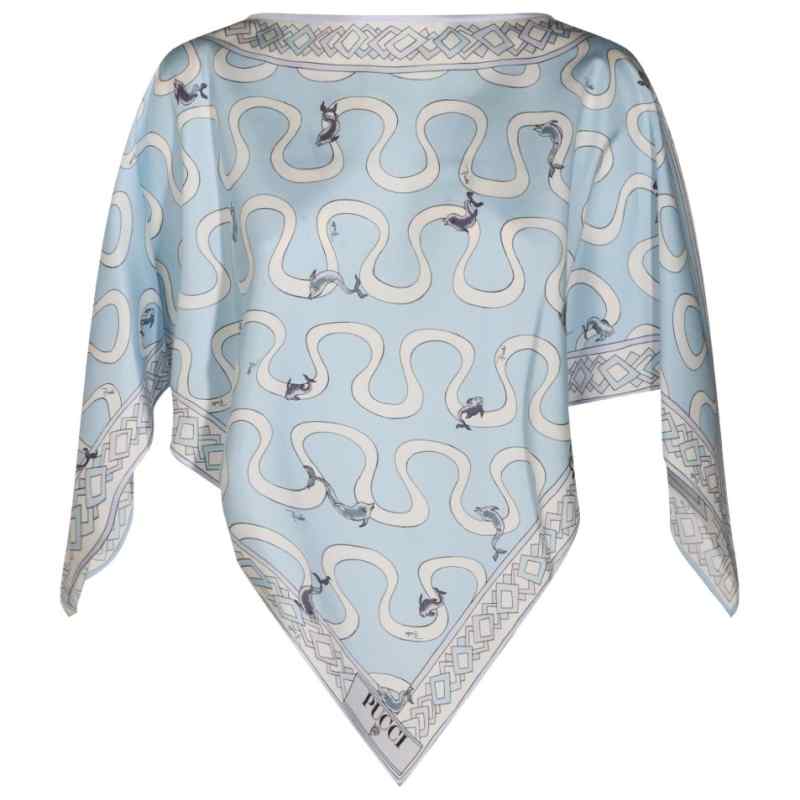 PUCCI Shirts LIGHT BLUE