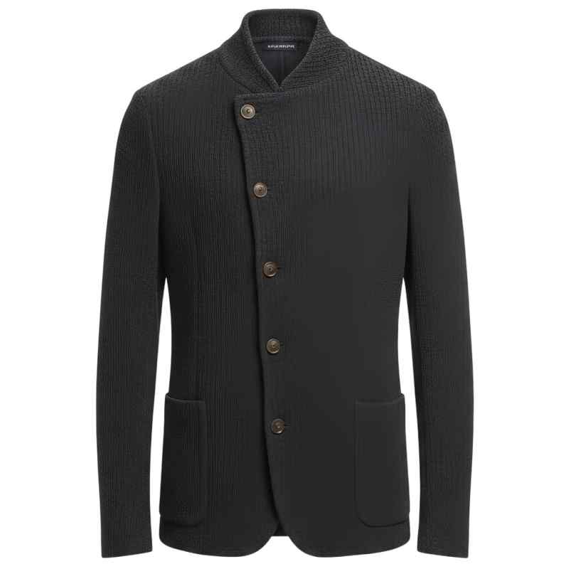 Emporio Armani Jackets NAVY