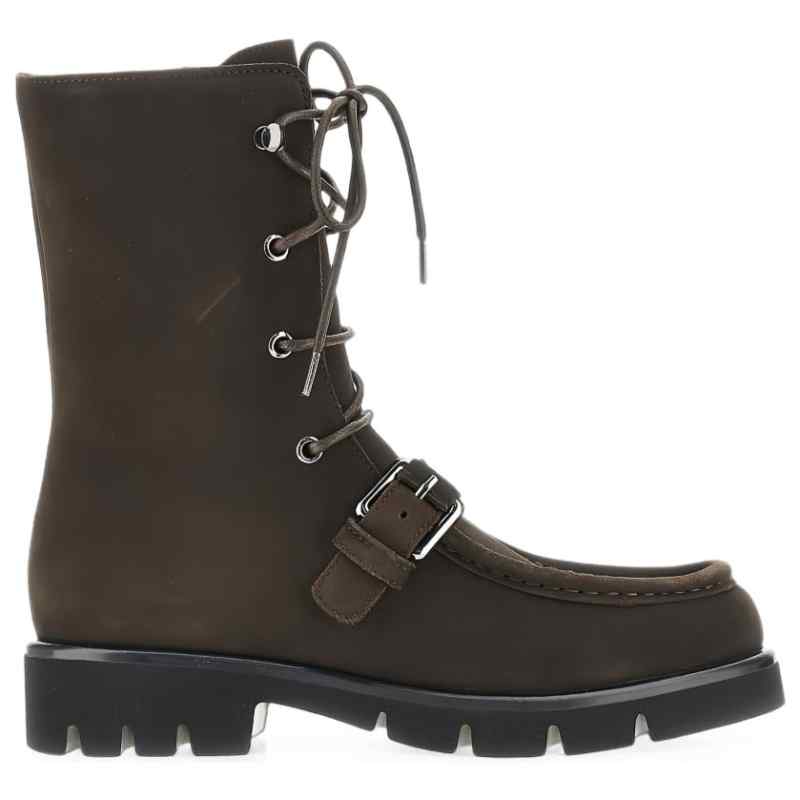 Emporio Armani Suede Leather Boots