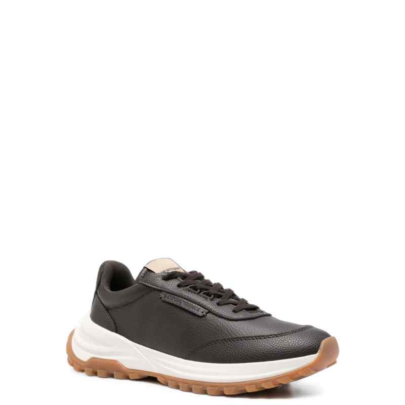 200033829-fw26-earmanicapsulemain-em007301af29401s6320_1_p EMPORIO ARMANI CAPSULE Sneakers BROWN