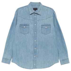Emporio Armani Shirts NAVY