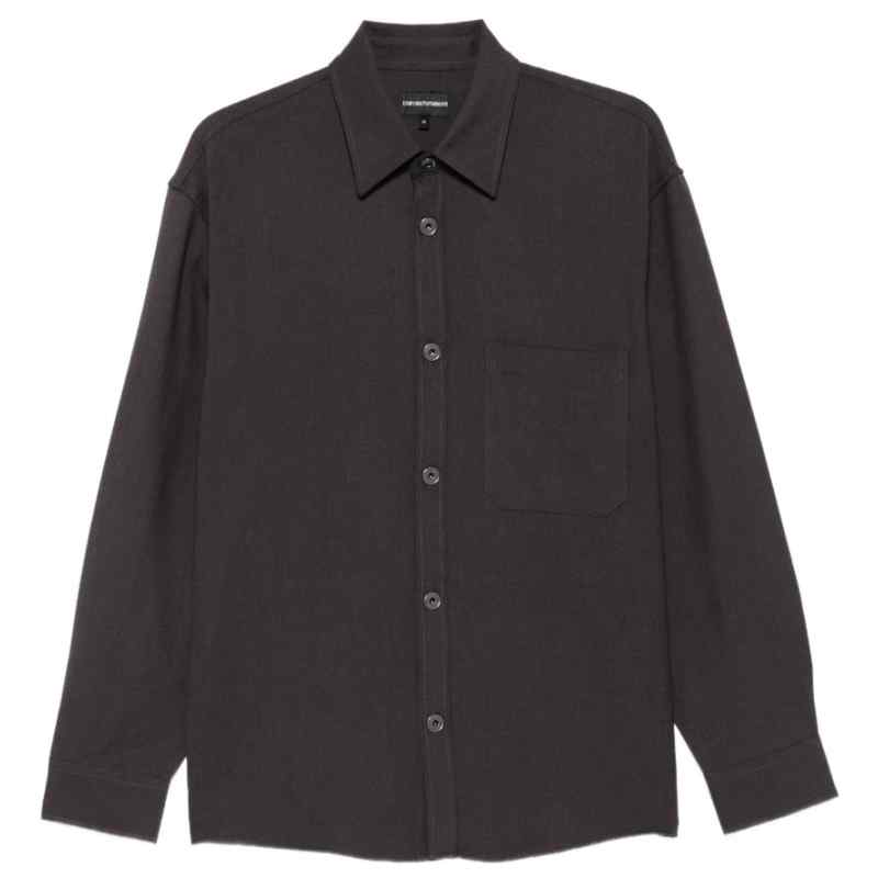 200033983-fw26-earmanimain-em006535af27877u8124 Emporio Armani Shirts GREY