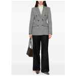Emporio Armani Tweed Double-Breasted Blazer Jacket
