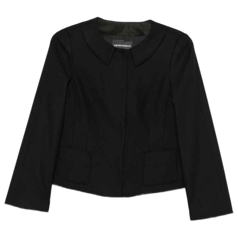 200034040-fw26-earmanimain-ew005012te21946uc001 Emporio Armani Wool Blend Blazer Jacket