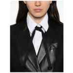 Emporio Armani Leather Blazer Jacket