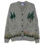 Junya Watanabe Intarsia Knit Cardigan