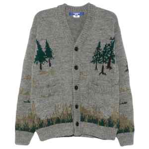 Junya Watanabe Intarsia Knit Cardigan