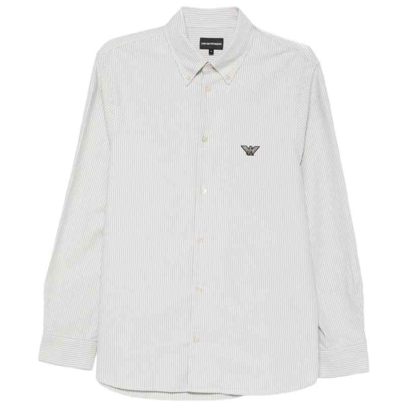 200035216-fw26-earmanicapsulemain-em007368af27952f9035 EMPORIO ARMANI CAPSULE Shirts LIGHT BLUE