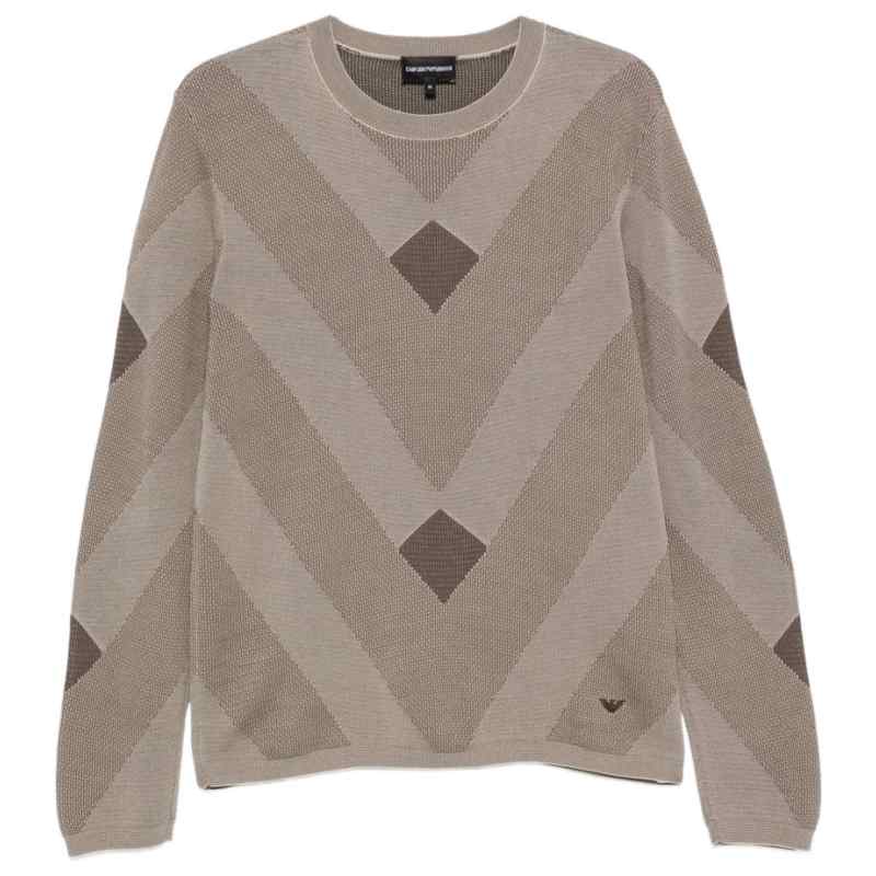 EMPORIO ARMANI CAPSULE Sweaters BROWN