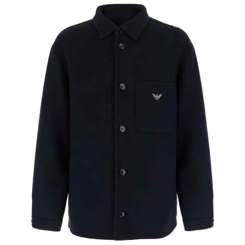 200035815-fw26-earmanicapsulemain-em006226af27263ub118 EMPORIO ARMANI CAPSULE Coats NAVY