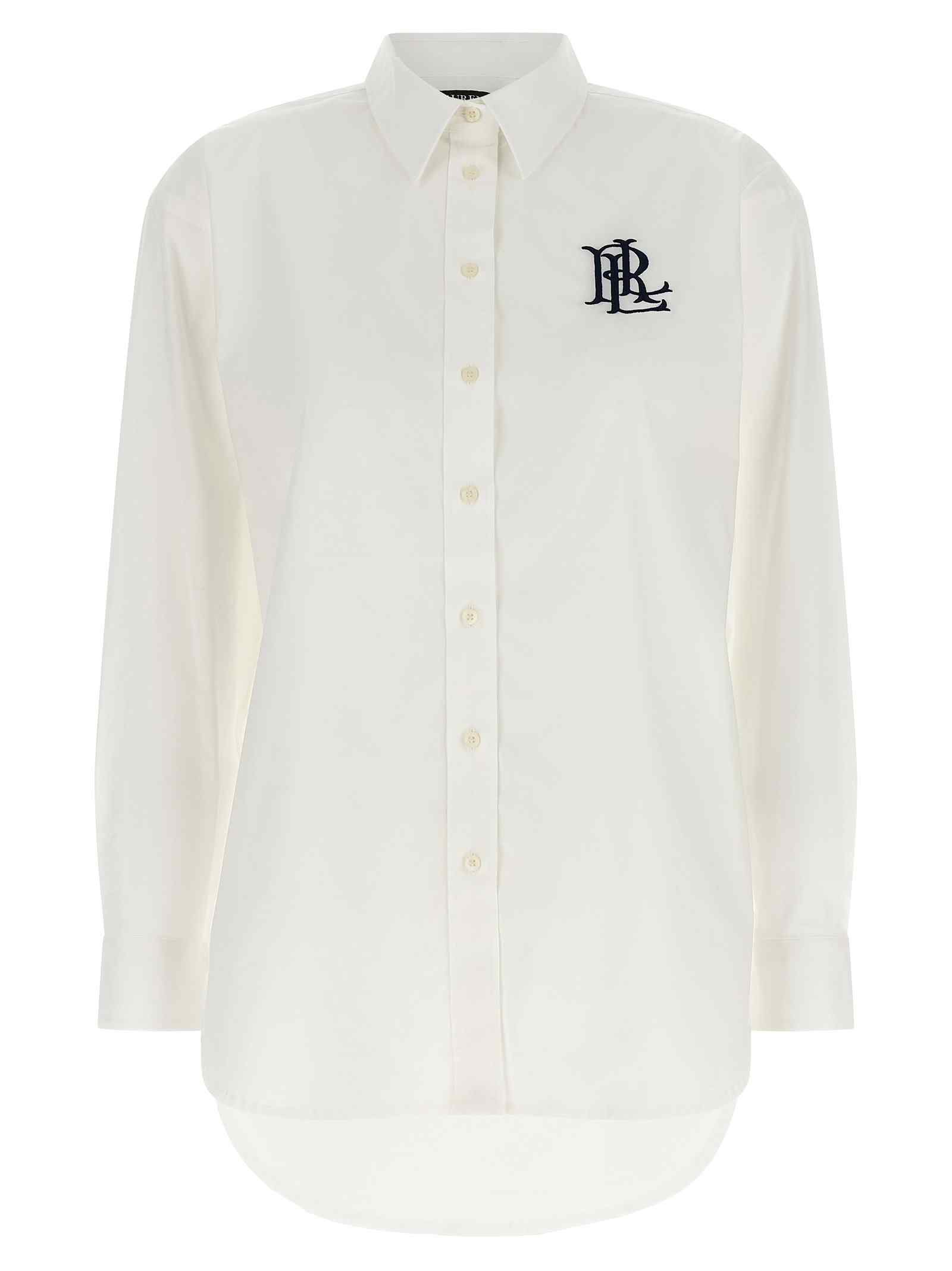 Lauren Ralph Lauren Monogram Embroidery Shirt