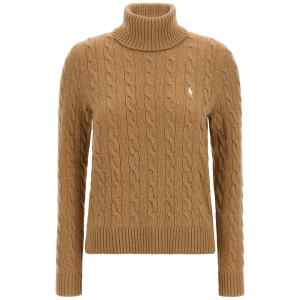 Polo Ralph Lauren Braided Turtleneck Sweater
