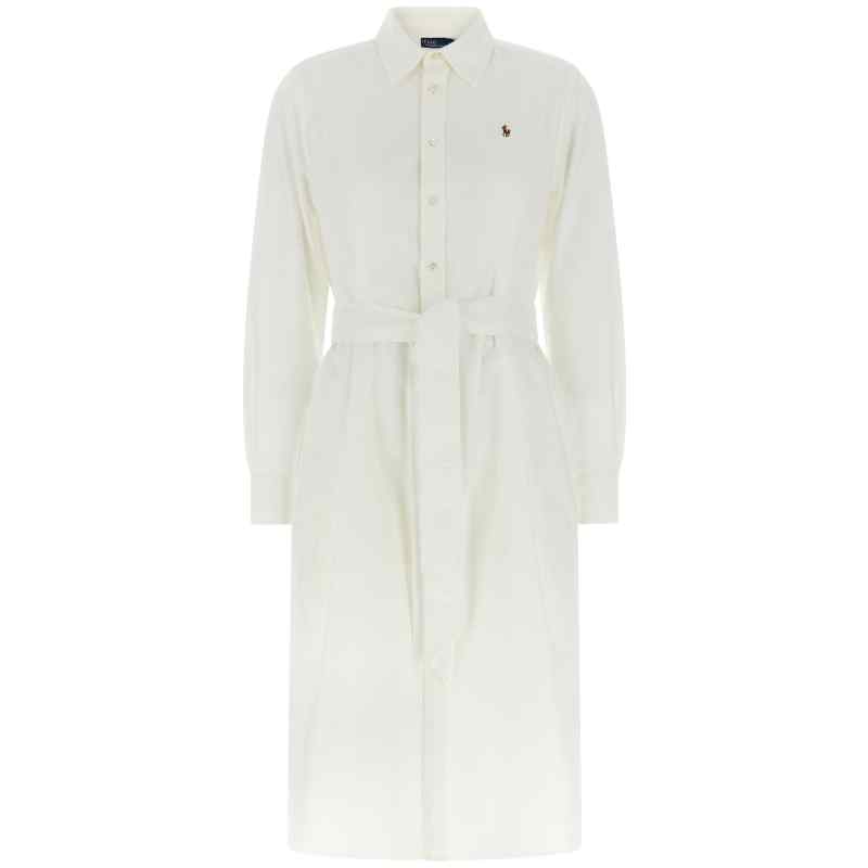 211928804001_01_M_2025-02-13T11-04-18.435Z Polo Ralph Lauren Logo Embroidery Chemisier Dress